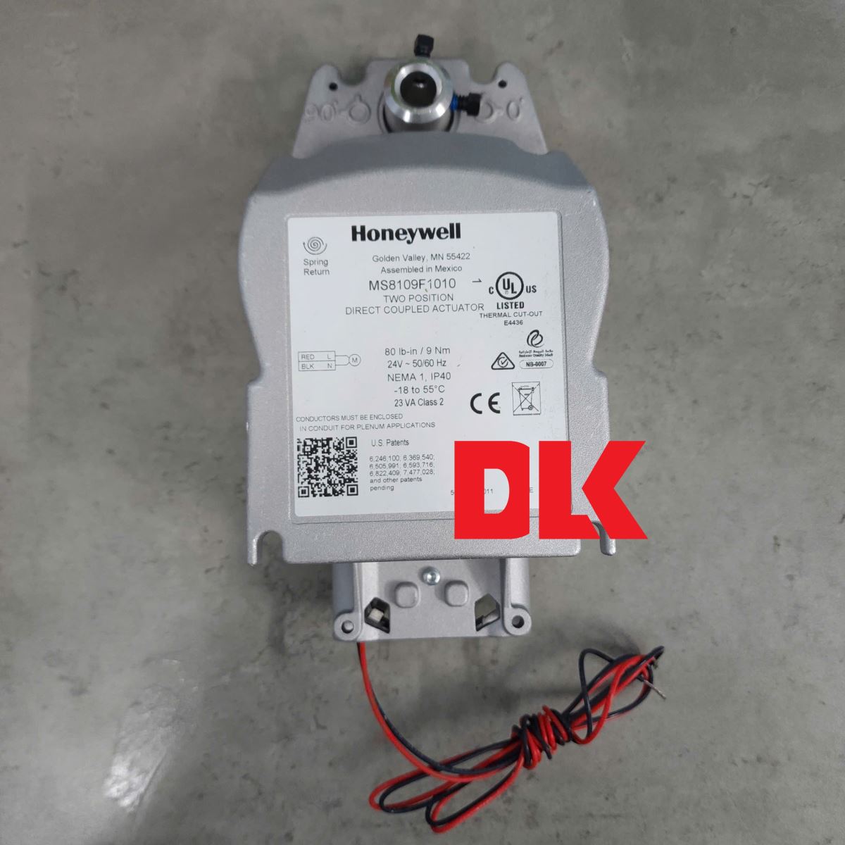 Động Cơ Van Gió Honeywell MS8109F1010