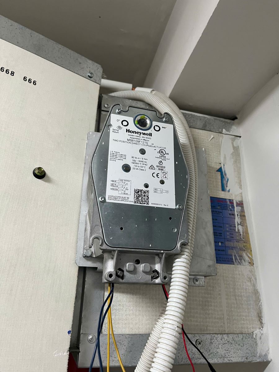 Động Cơ Van Gió Honeywell