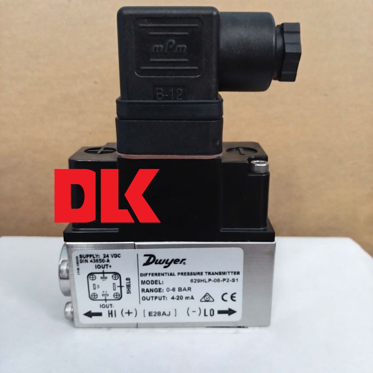 Cảm biến chênh áp suất Dwyer 629HLP-06-P2-S1