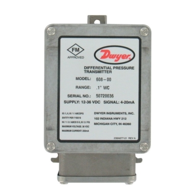 Cảm Biến Chênh Áp Suất An Toàn Nội Tại Series 608