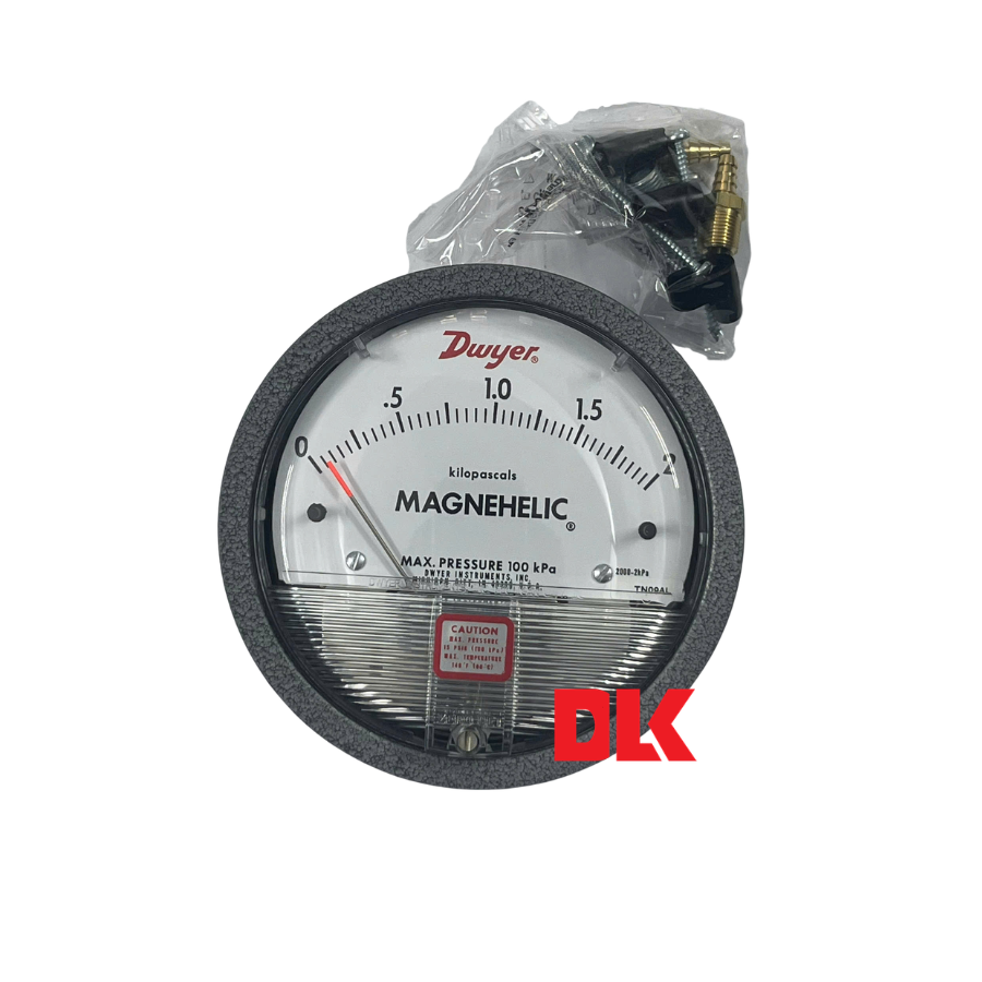 Đồng hồ đo chênh áp Dwyer 2000-2kPA