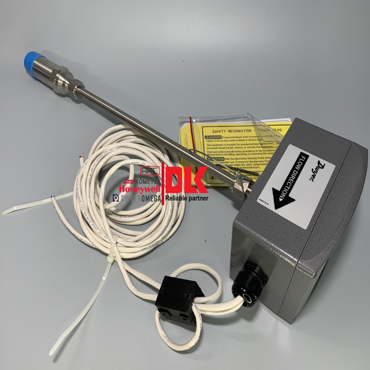 Dwyer IEF-LN-10: Cảm Biến Lưu Lượng Điện Từ Dạng Chèn