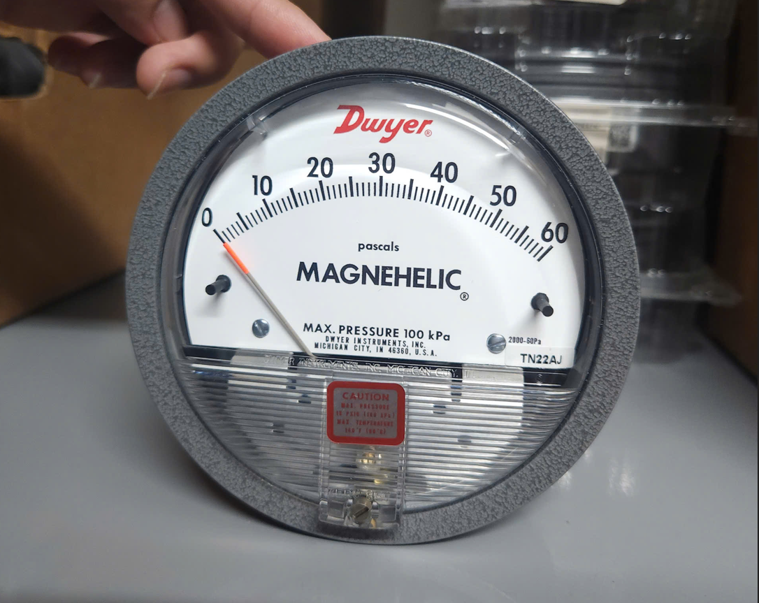 bộ đo áp suất 2000-60pa
