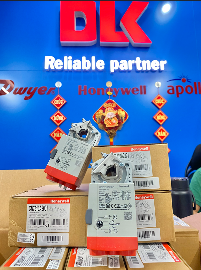 Động cơ van gió Honeywell - Nhà phân phối DLK