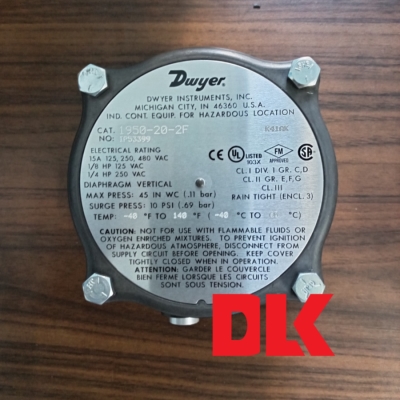 Cảm biến chênh áp suất 1950-20-2F