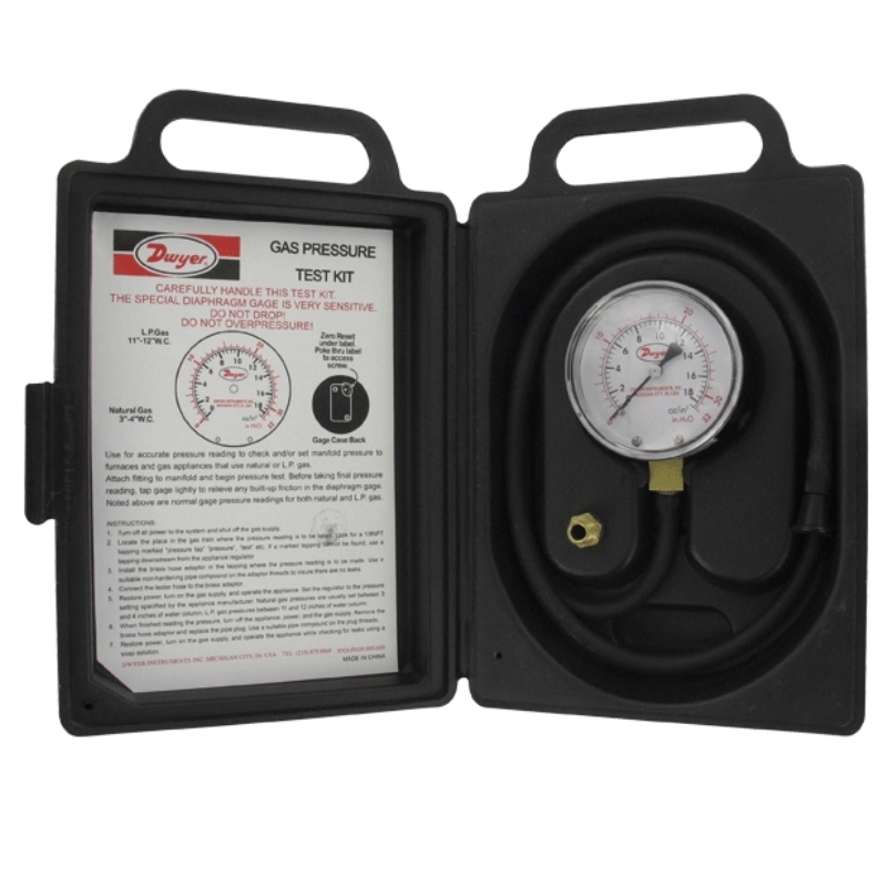 Gas Pressure Test Kit Series LPTK