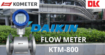 KOMETER KTM-800 – Giải pháp đo lưu lượng nước cho hệ thống BMS tại trụ sở Daikin Việt Nam